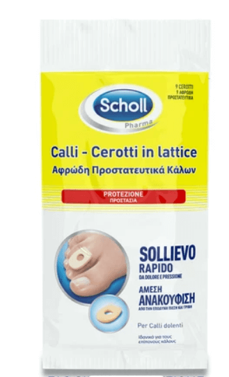 Scholl Cerotto Protezione Calli Scudo 9 pezzi