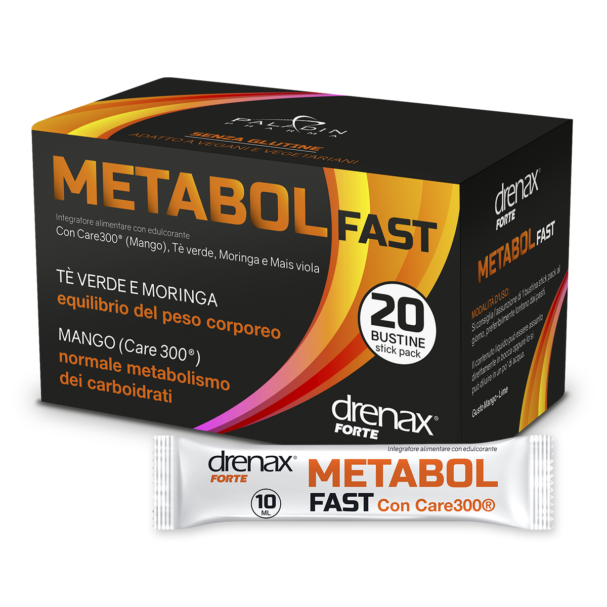 Drenax Forte Metabolfast 20 Stick