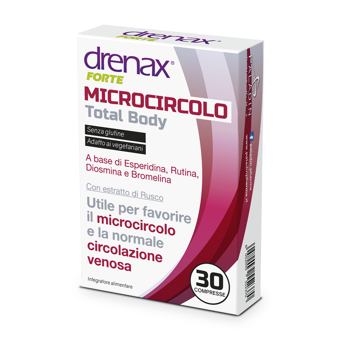 Drenax Forte Microcircolo Total Body 30 Compresse