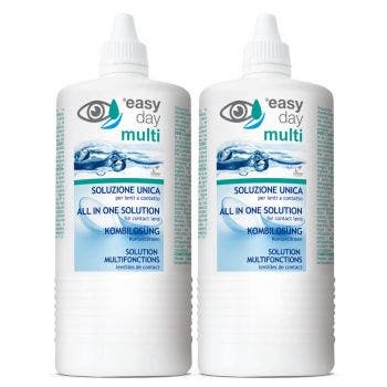 Duopack Easyday Multi Detergente Lenti A Contatto 2x360ml