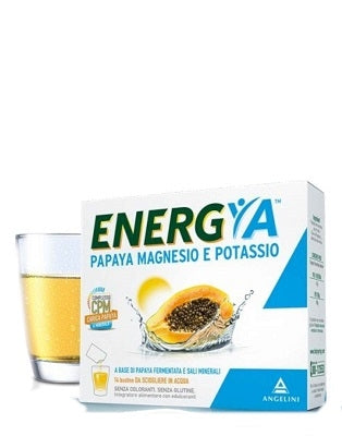 Energya Papaya Magnesio e Potassio 14 bustine