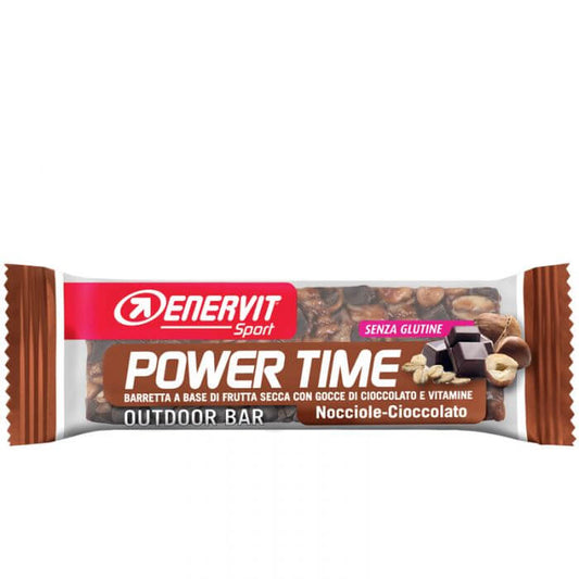 Enervit Sport Power Time Nocciole e Cioccolato Senza Glutine 30g