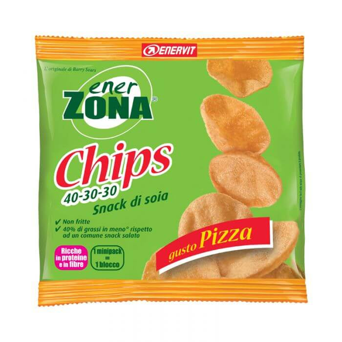 EnerZona Chips 40-30-30 Gusto Pizza 23g