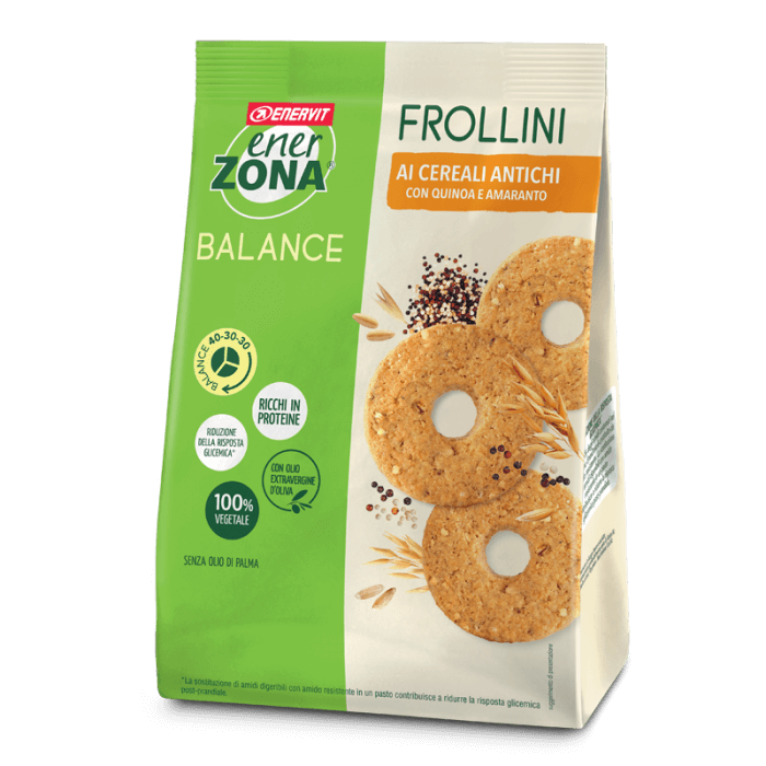 EnerZona Frollini Balance Cereali Antichi 250g