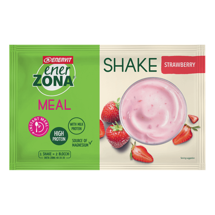 EnerZona Shake Fragola e Yogurt 1 bustina