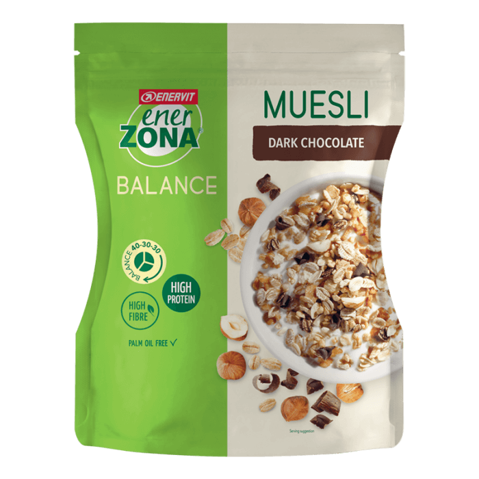 Enerzona Muesli Dark Chocolate 230g