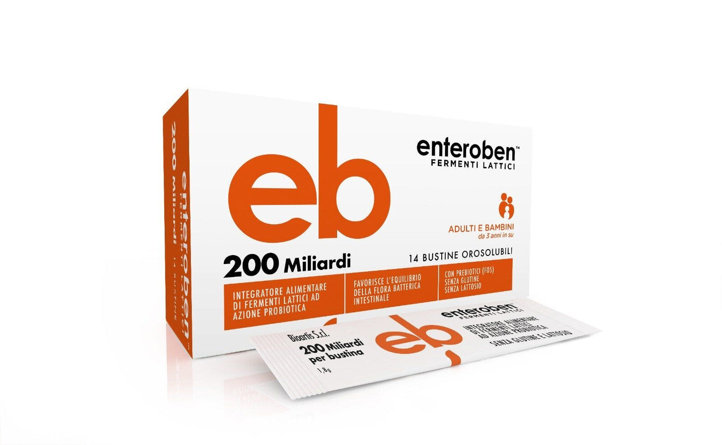 Enteroben 200 Miliardi 14 Stick