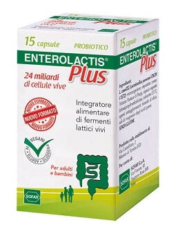 Enterolactis Plus 15 capsule