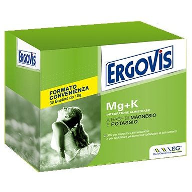 Ergovis MG+K Magnesio e Potassio 30 bustine