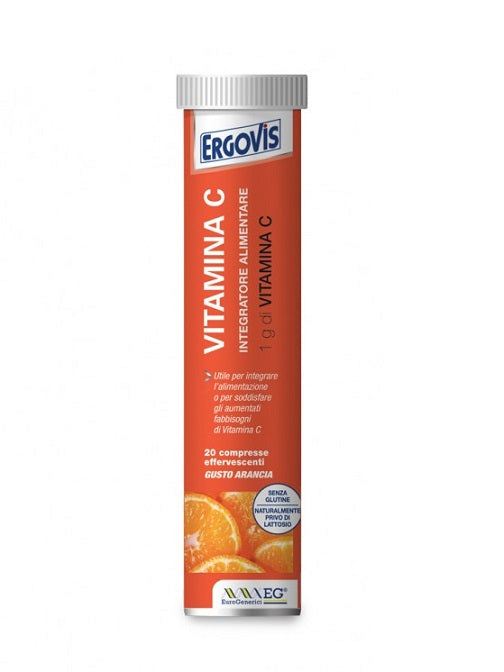 Ergovis Vitamina C 20 compresse effervescenti