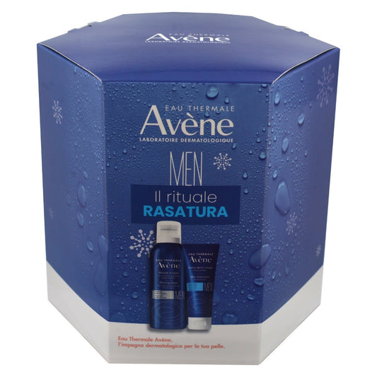 Avene Cofanetto Men Schiuma Da Barba 200ml + Balsamo Dopo Barba 75ml