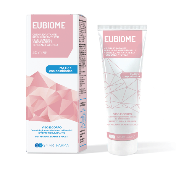 Eubiome Crema Idratante/Riequilibrante Pelli Sensibili Tendenza Atopica 150ml