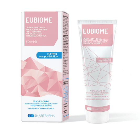 Eubiome Crema Idratante/Riequilibrante Pelli Sensibili Tendenza Atopica 150ml