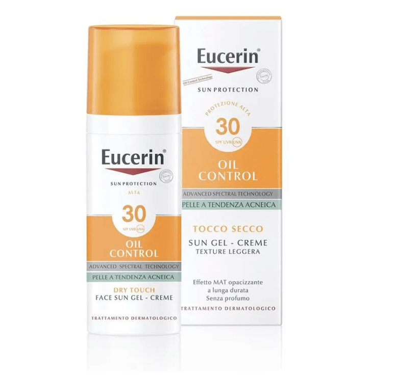 Eucerin Oil Control Sun Gel-Creme Tocco Secco SPF30 50ml