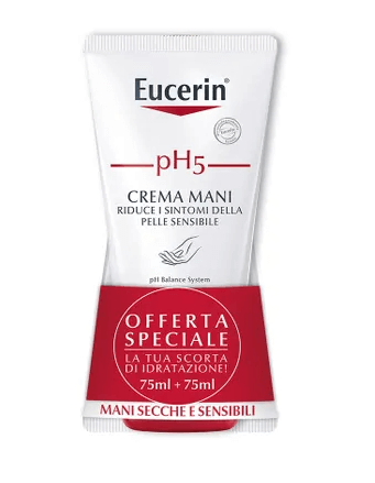 Eucerin pH5 Crema Mani PROMO Speciale 2x75 ml