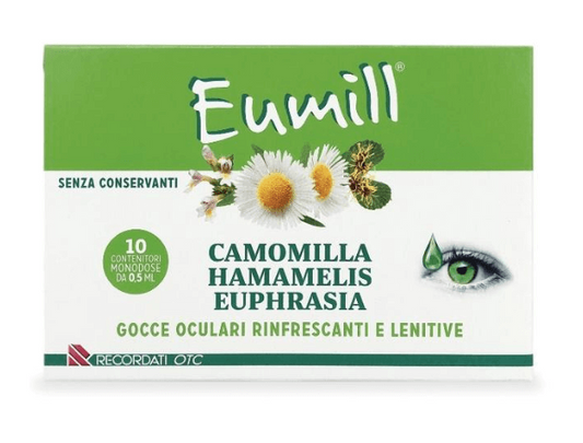 Eumill Gocce Oculari Camomilla 10 flaconcini 0,5ml