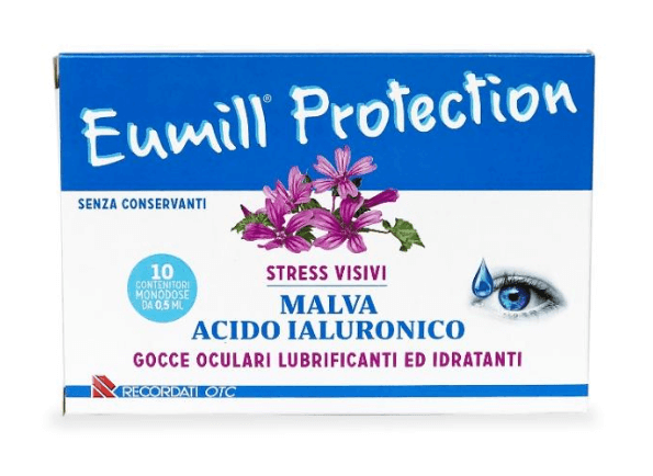 Eumill Protection Gocce Oculari Malva 10 flaconcini 0,5ml