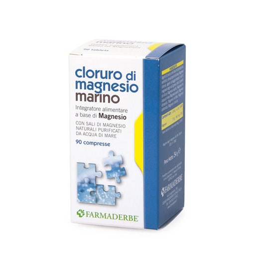 Cloruro Di Magnesio Marino 90 Compresse