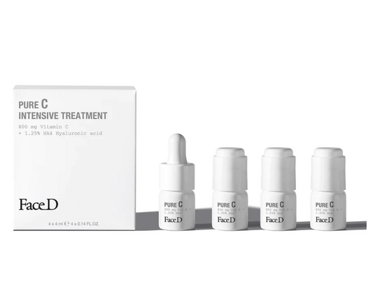 FaceD Pure C Vitamina C Pura 16% in Acido Ialuronico 4x4ml