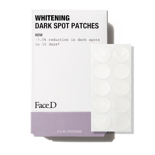 FaceD Patch Schiarenti Anti-Macchia 30 pezzi