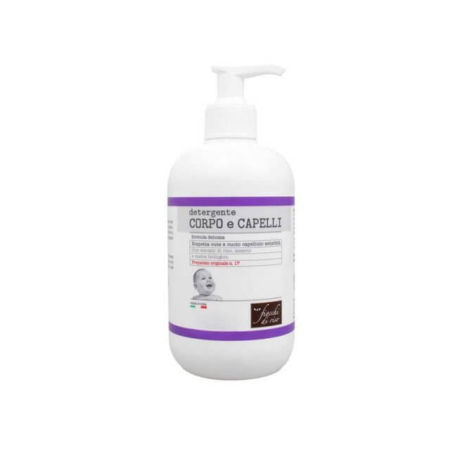 Fiocchi di Riso Detergente Corpo e Capelli Neonati 400ml