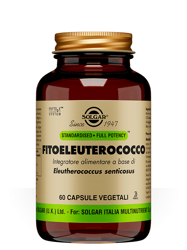 Solgar Fitoeleuterococco 60 capsule