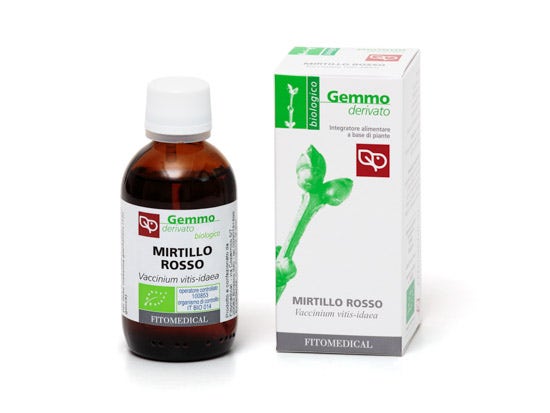 Mirtillo Rosso Macerato Glicerinato Bio 100ml