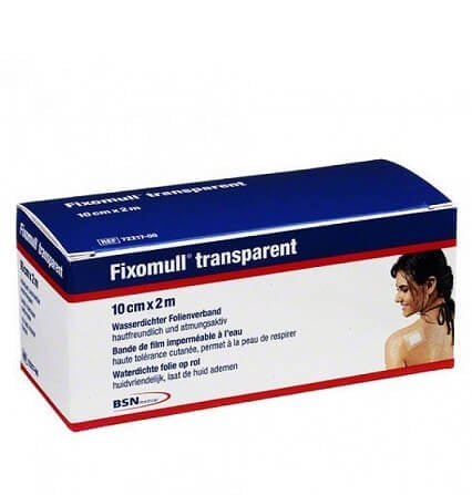 Fixomull Transparent Garza Impermeabile 10cmX2m