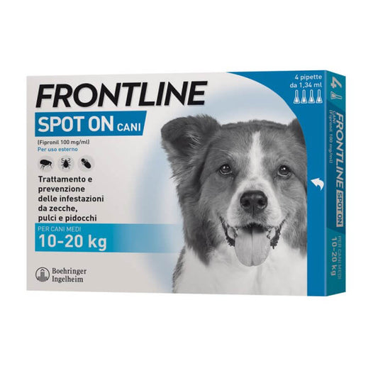 Frontline Spot On Cani 10-20 kg 4 pipette