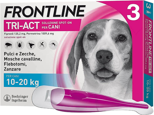 Frontline Tri-Act Cani 10-20 kg 3 pipette