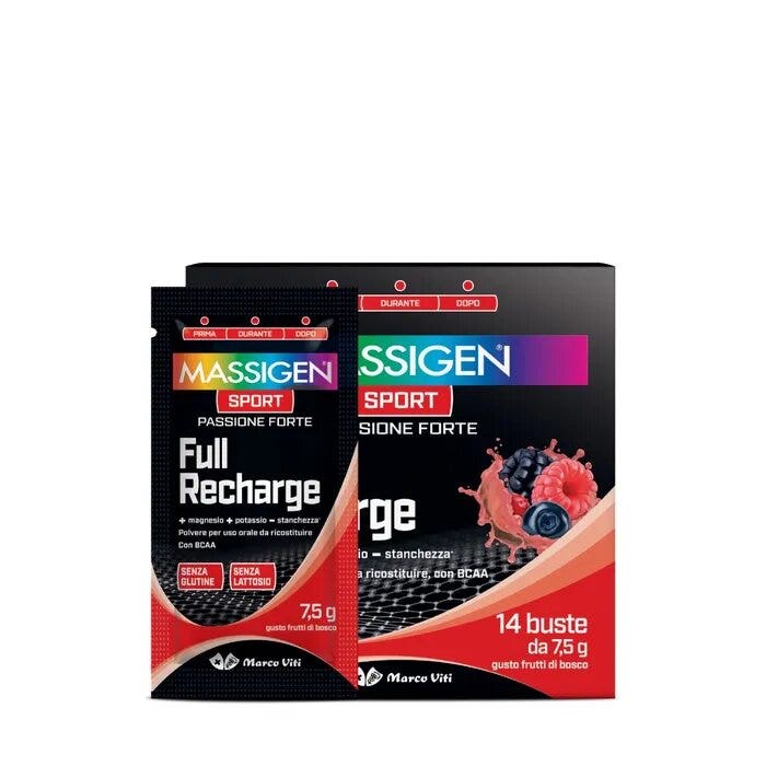 Massigen Sport Full Recharge 14 Buste Da 7,5g