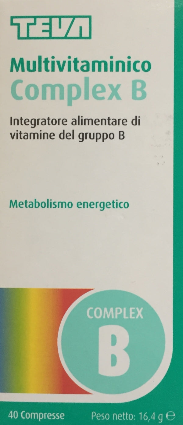 Teva Multivitaminico Complex B 40 compresse