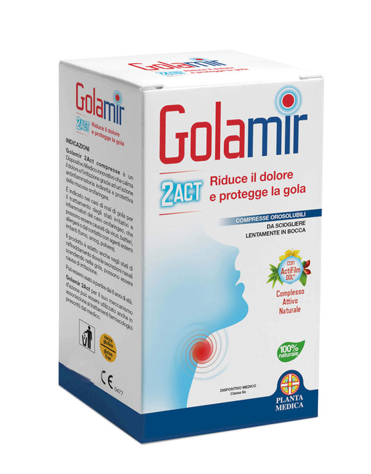 Aboca Golamir 2Act 20 compresse orosolubili