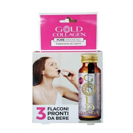 Gold Collagen Pure Weekend 3 flaconcini