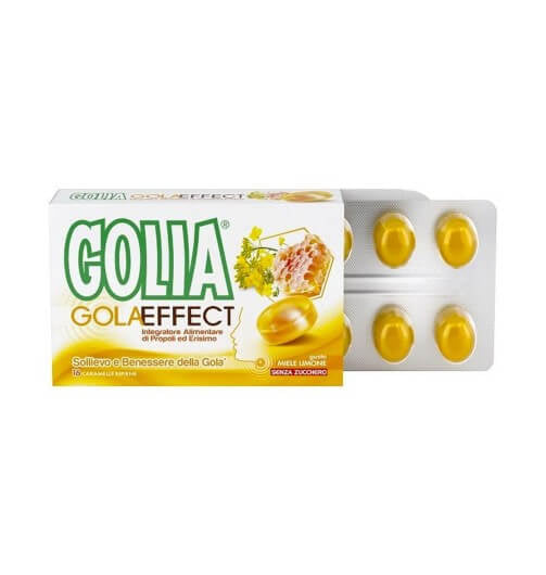 Golia Gola Effect 16 Caramelle Miele e Limone Senza Zucchero