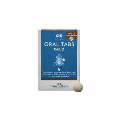 GSE Oral Tabs Rapid Liquirizia 12 compresse