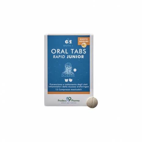 GSE Oral Tabs Rapid Junior Agrumi 12 compresse