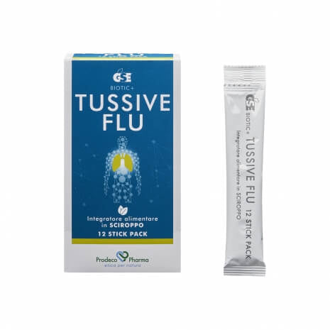 GSE Tussive Flu 12 Stick Pack monodose