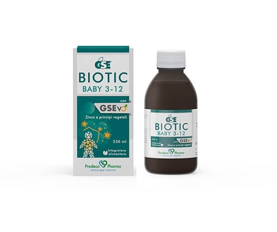 GSE Biotic Baby 3-12 Sciroppo 250ml