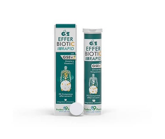 GSE Efferbiotic Rapid 20 compresse effervescenti