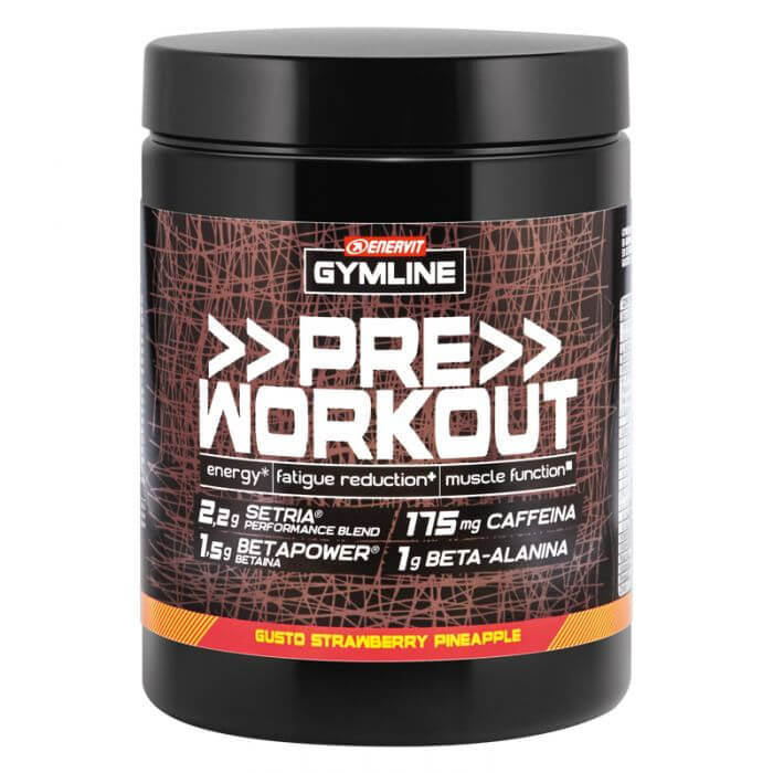 Gymline Pre Workout Strawberry - Pineapple 313g