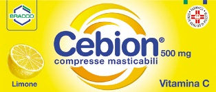 Cebion 500Mg 20 Compresse masticabili Limone