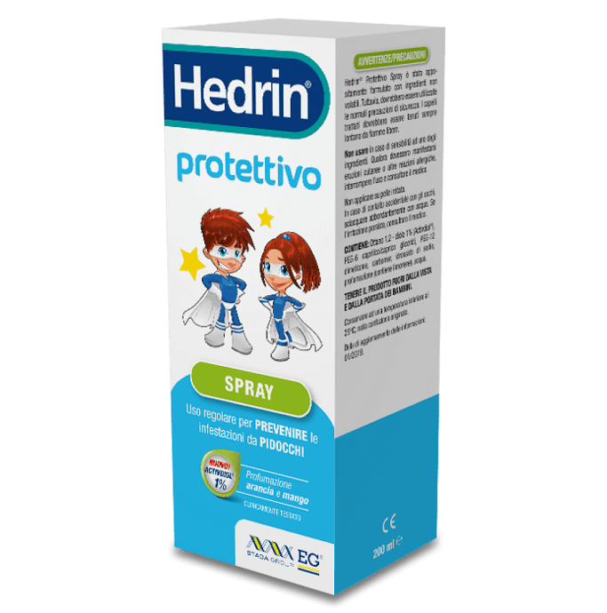 Hedrin Protettivo Pidocchi Spray 200ml