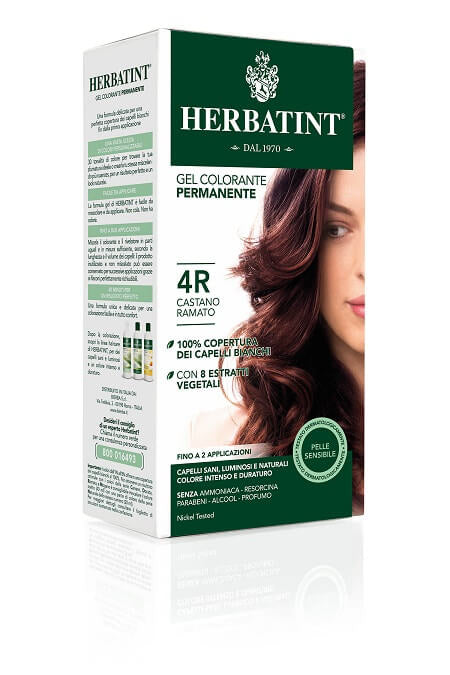 Herbatint 4R Castano Ramato Gel Colorante Permanente 150ml