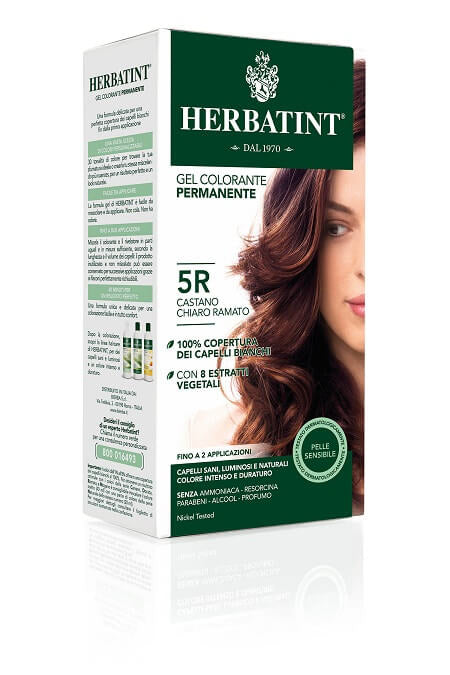 Herbatint 5R Castano Chiaro Ramato Gel Colorante Permanente 150ml