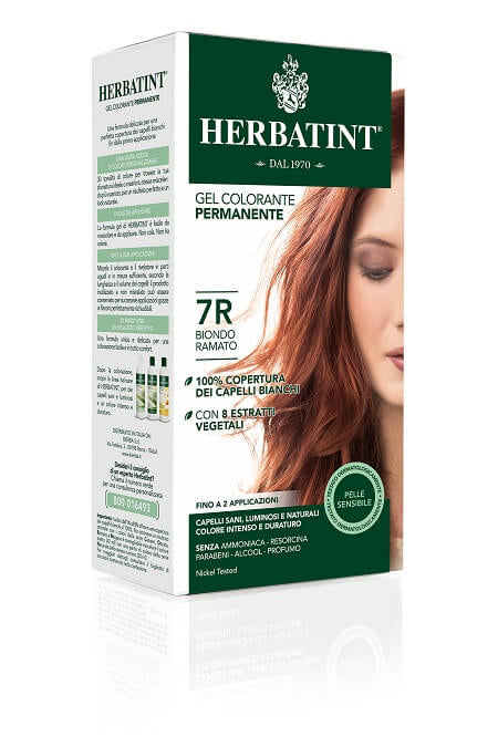 Herbatint 7R Biondo Ramato Gel Colorante Permanente 150ml