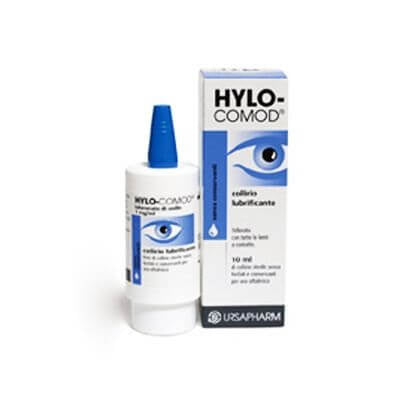 Hylo-Comod Gocce Oculari Ialuronato Di Sodio 0,1%  Flaconcino 10ml