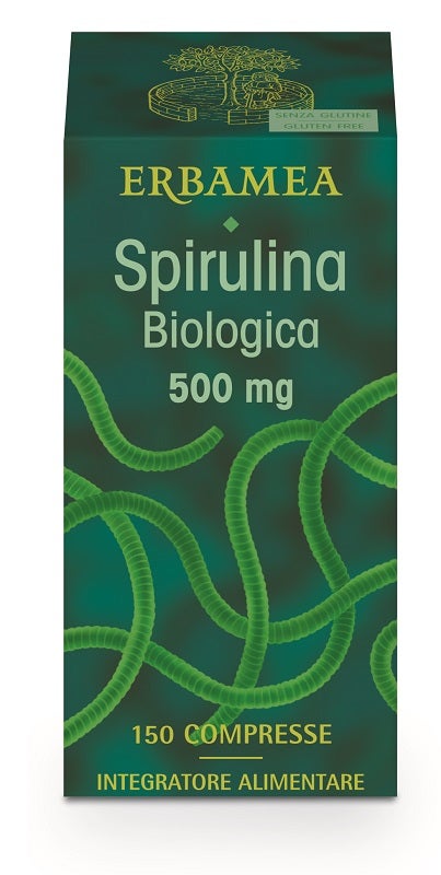 Erbamea Spirulina Biologica 150 Compresse