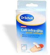 Sholl Cerotti Calli Infradita 4 Cerotti + 4 Dischetti