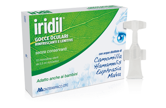 Iridil Gocce Oculari 10 flaconcini monodose